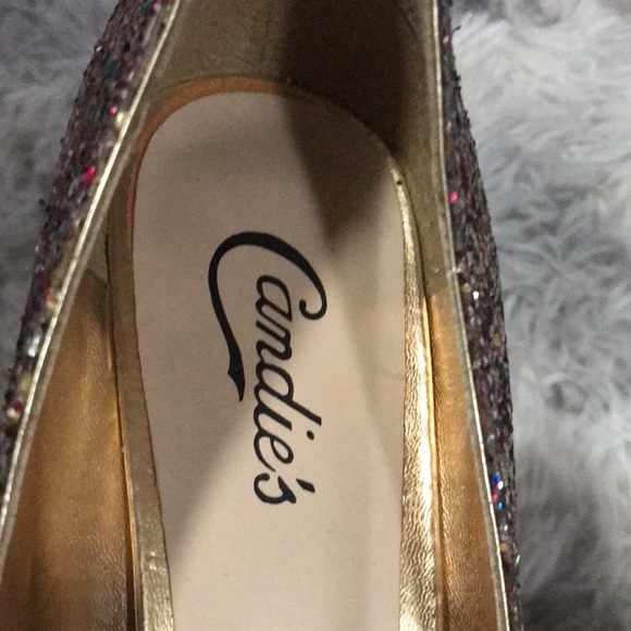 Candie’s multi sparkling high heel shoes 8.5 M - Picture 13 of 13